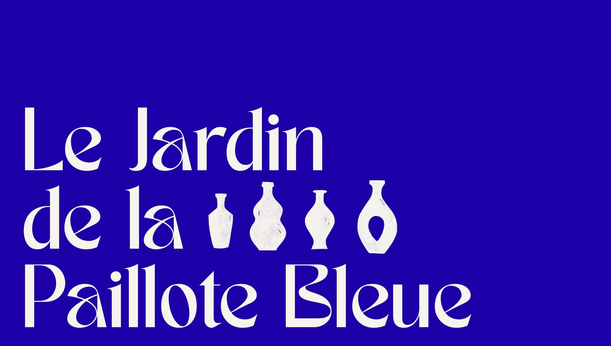 Studio Lab, agence créative de bordeaux, projet de : Le Jardin de la Paillote Bleue