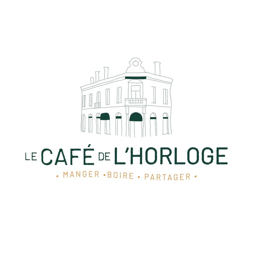 Studio Lab, agence créative de bordeaux, projet de : Café de l'Horloge