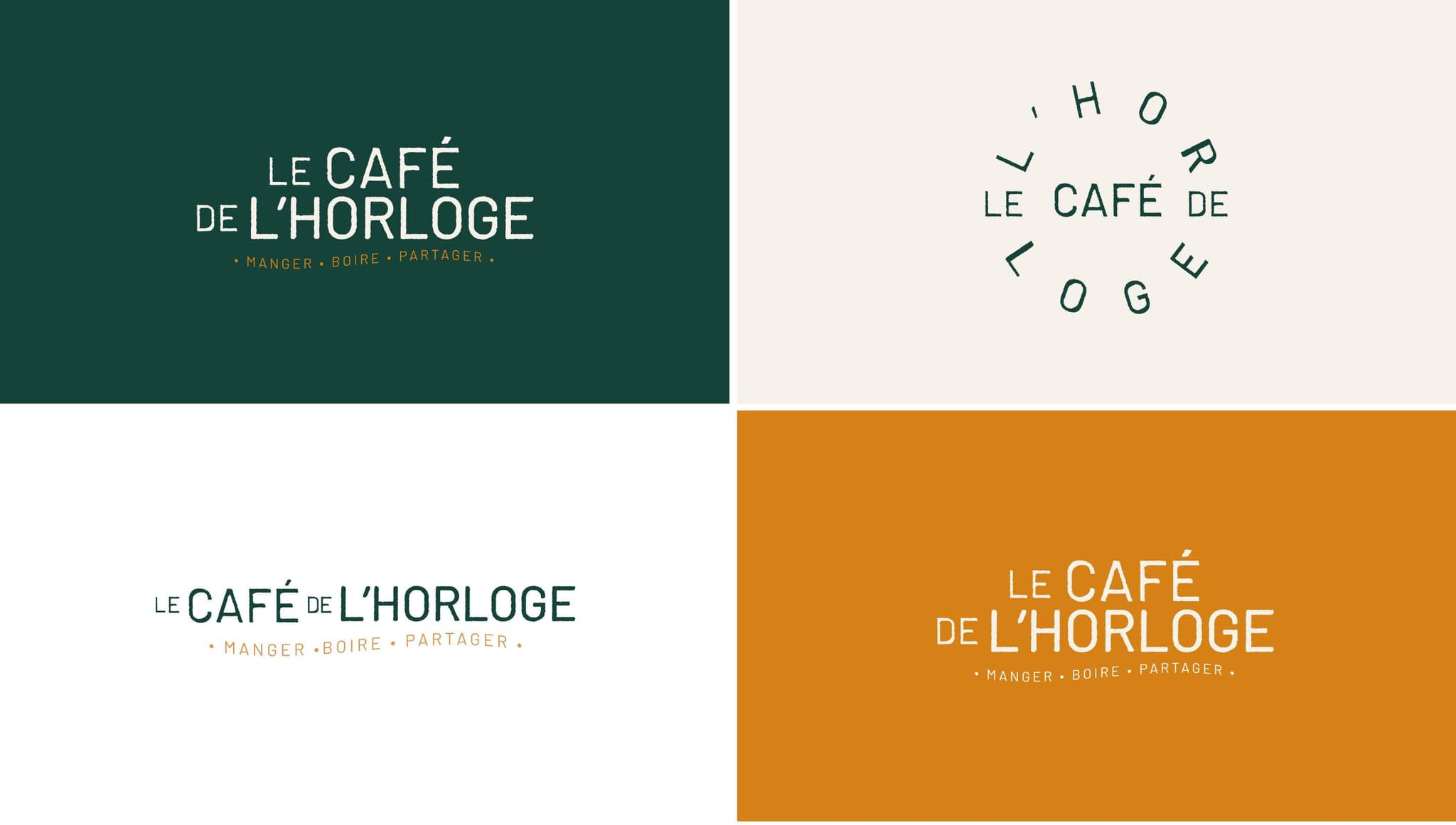 Studio Lab, agence créative de bordeaux, projet de : Café de l'Horloge