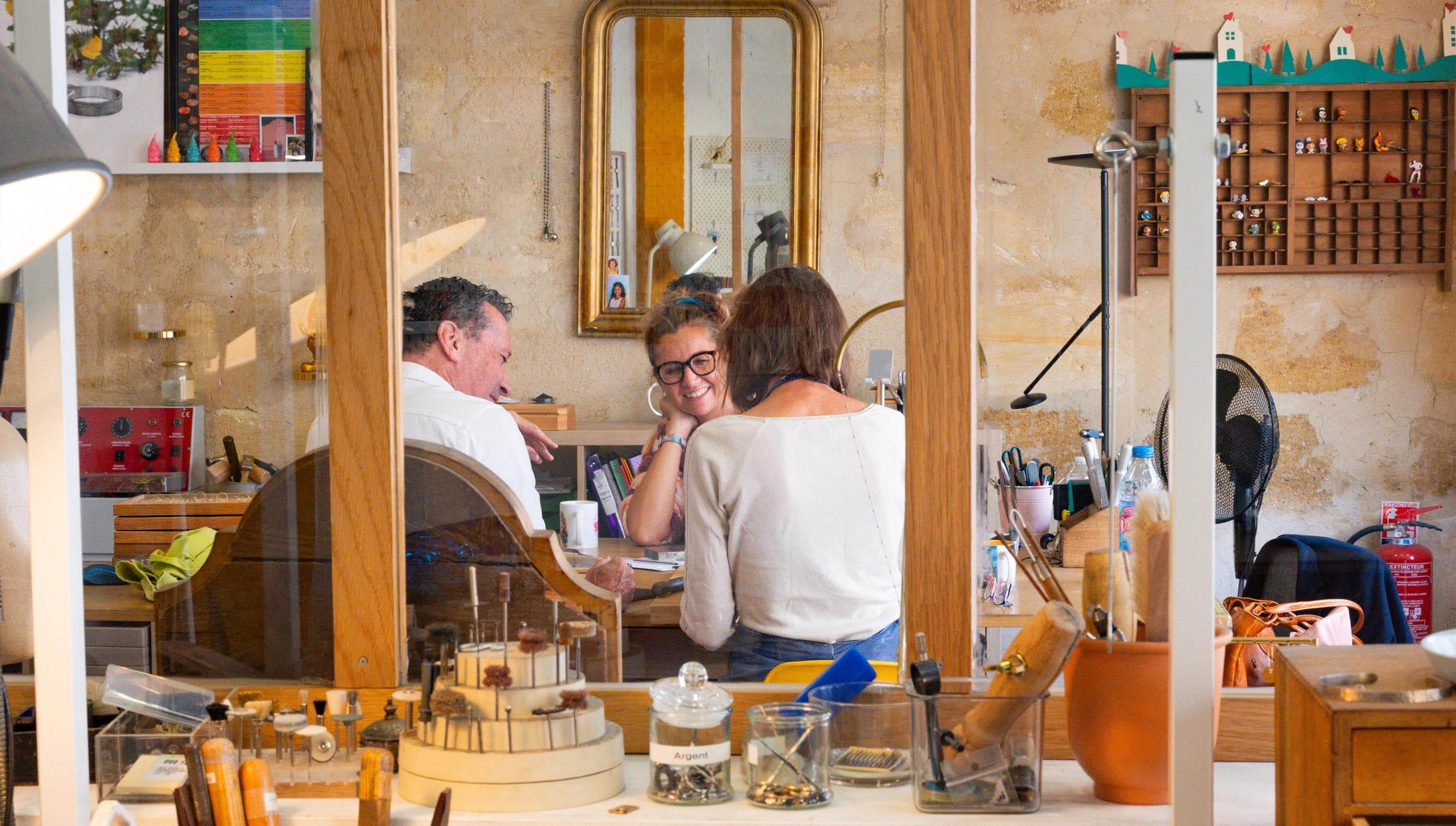 Studio Lab, agence créative de Bordeaux, projet de : Les ateliers d'Aliénor