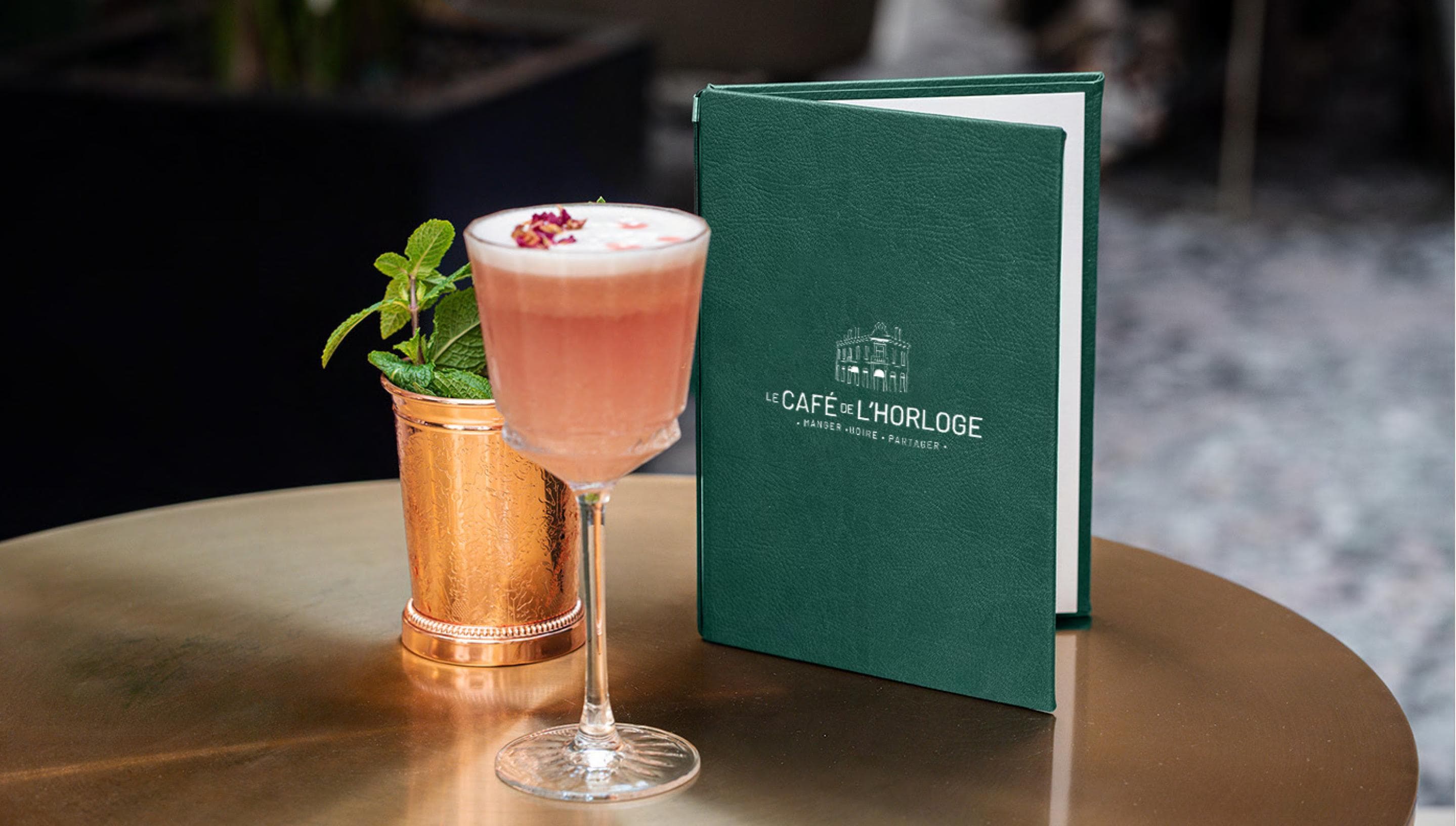 'Studio Lab, agence créative de bordeaux, projet de :' Café de l'Horloge