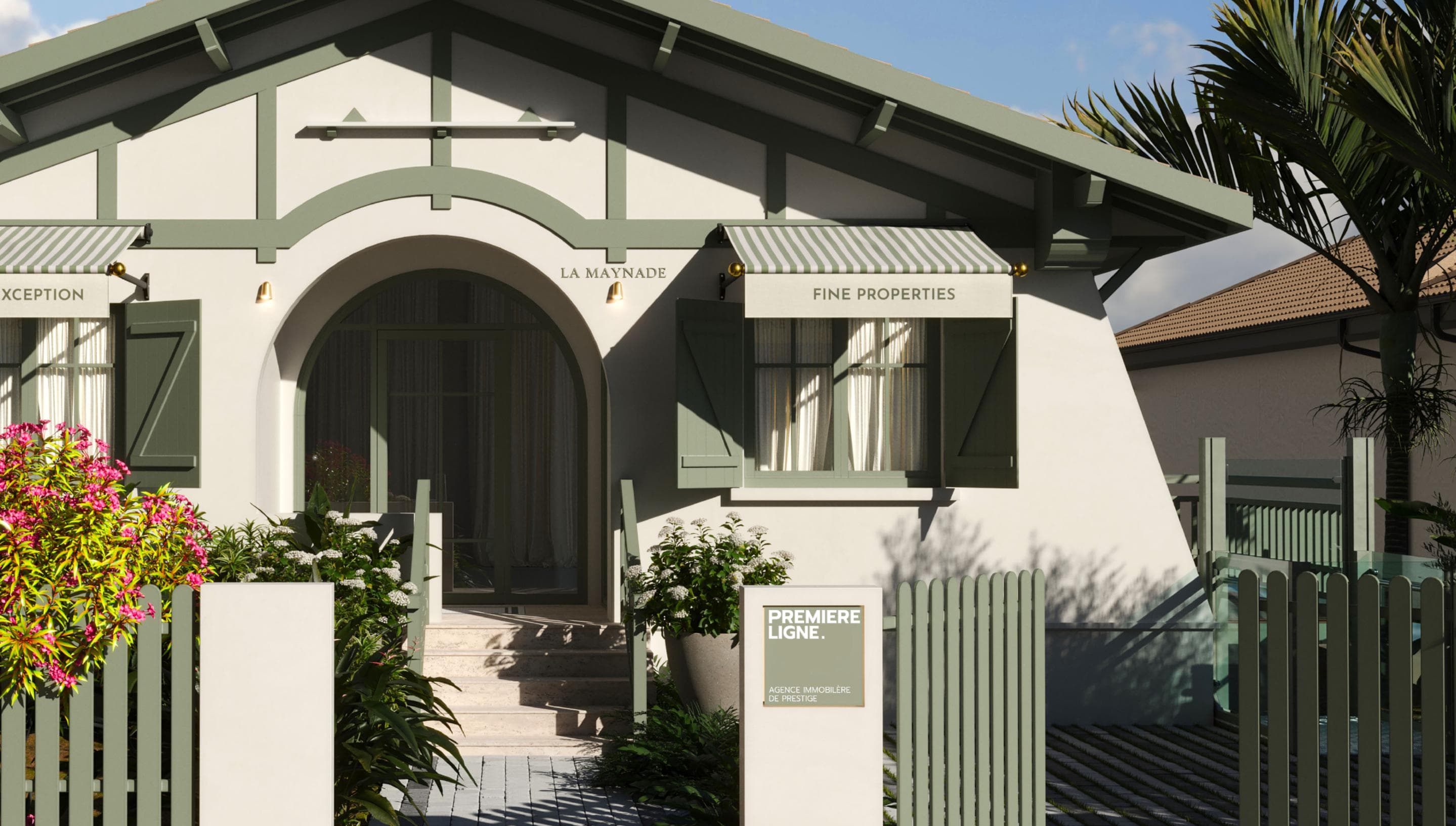 'Studio Lab, agence créative de bordeaux, projet de :' Agence Première Ligne