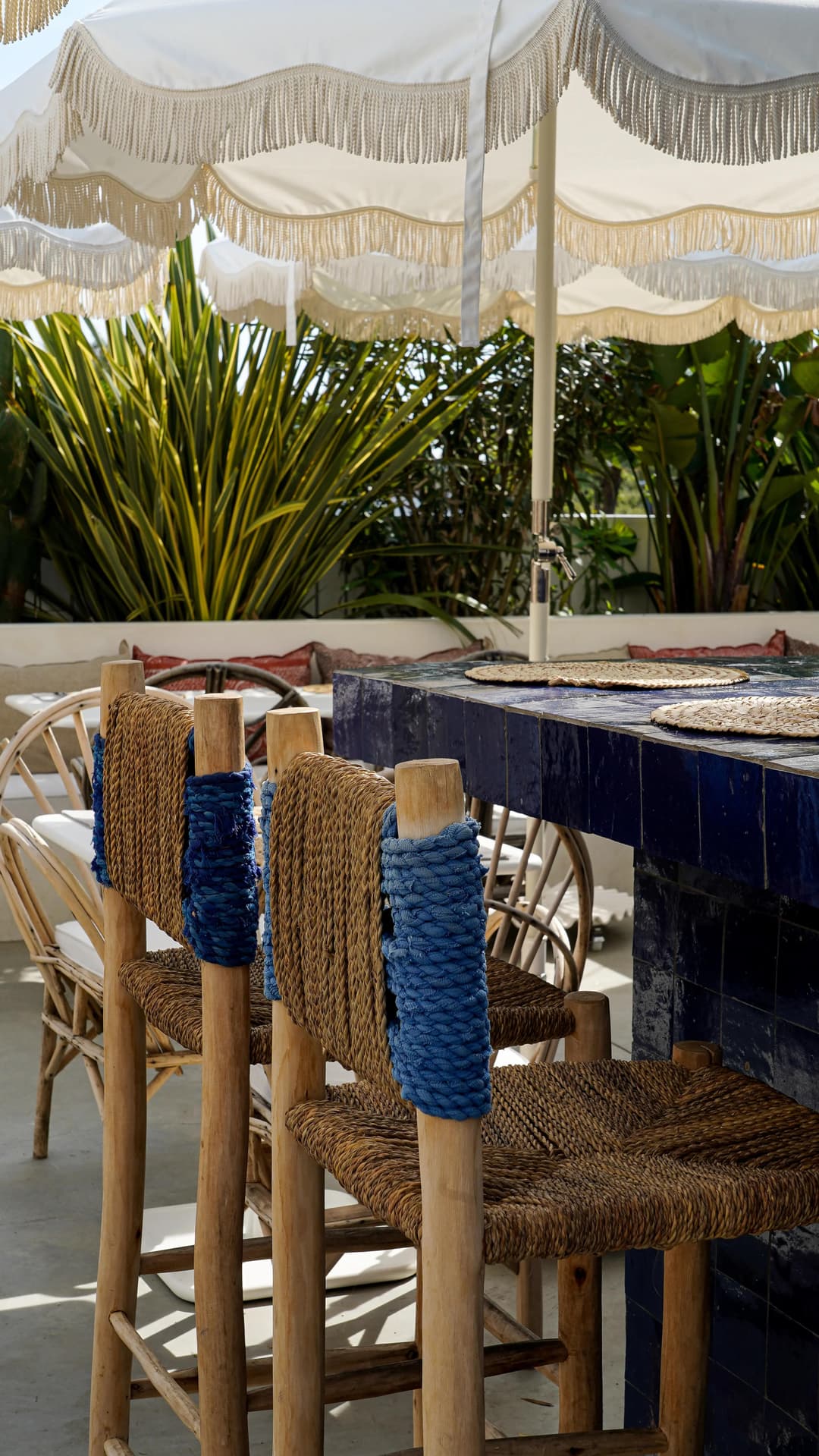 Studio Lab, agence créative de bordeaux, projet de : Le Jardin de la Paillote Bleue